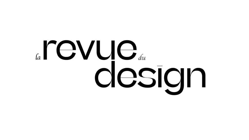 la revue du design logo